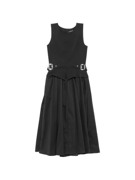 Rochie midi Karl Lagerfeld până la genunchi de costum negru