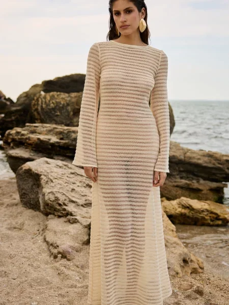 Сукня максі Gepur кремовий