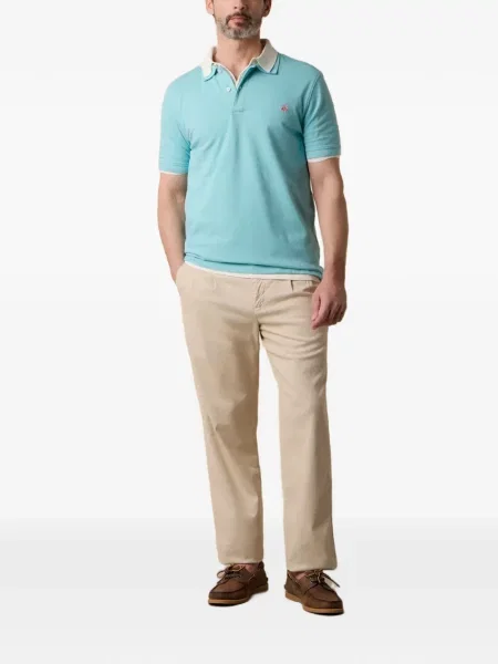 Tricou polo Brooks Brothers albastru
