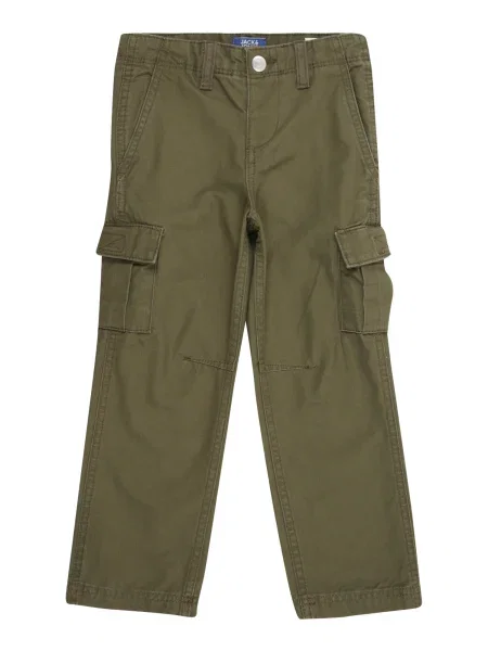 JACK & JONES MINI Kalhoty JPSTKane JJBarkley olivová