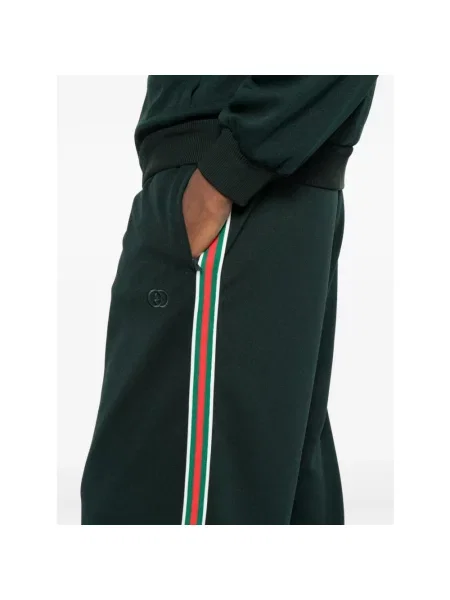 Spodnie dresowe Gucci zielone