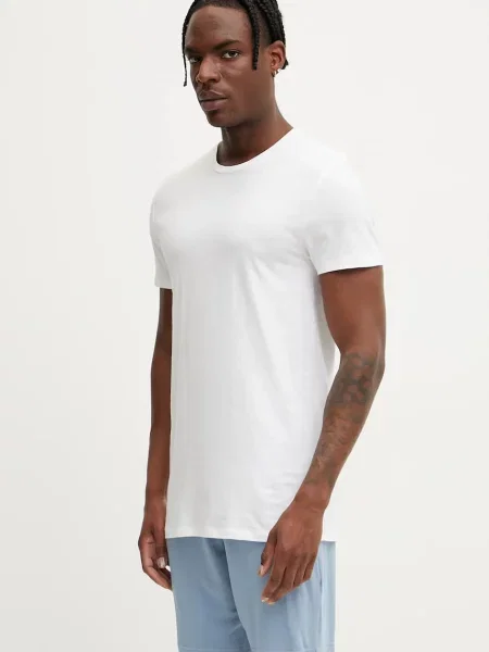 Homewear majica Calvin Klein Underwear za muškarce bez uzorka bijela