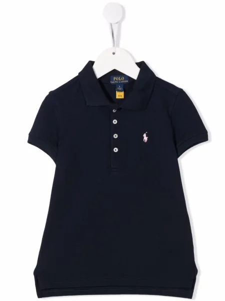 Koszulka polo dziecięca Polo Ralph Lauren niebieska