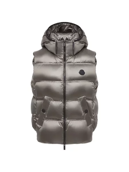 Vestă Moncler cu glugă