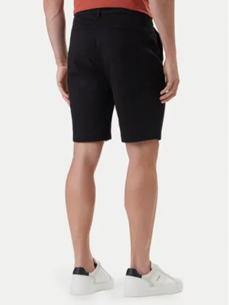 Šortky z materiálu Calvin Klein černé