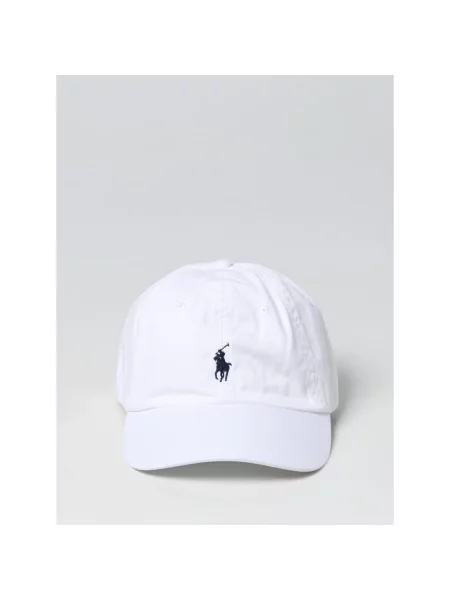 Czapka z daszkiem Polo Ralph Lauren biała