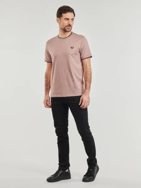 Tricou Fred Perry roz