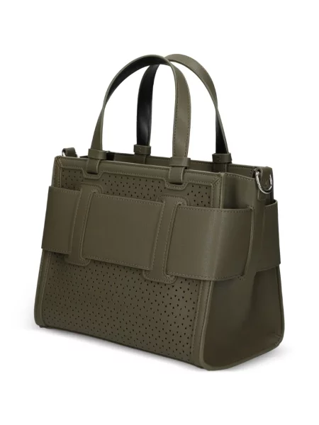 Shopper táska Armani Exchange autogrammal zöld