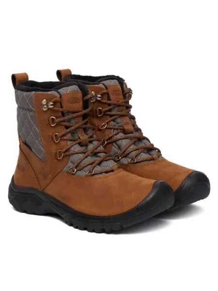 Keen Škornji za sneg Greta Boot II Wp rjava