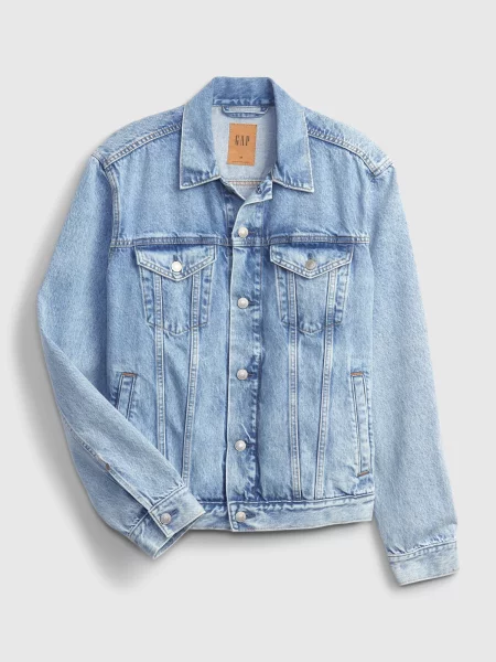 Denim jakna Gap modra