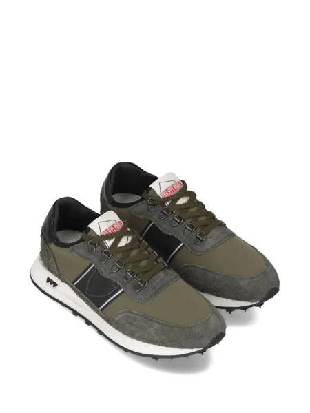 Sneakerși Philippe Model Paris din piele de căprioară verde