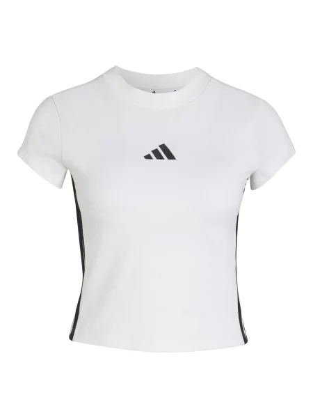 ADIDAS SPORTSWEAR Funkční tričko černá bílá