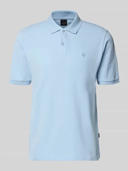 Koszulka polo o kroju slim fit z haftem Jack & Jones Premium