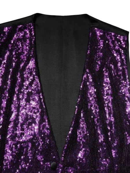 Vestă Dolce & Gabbana cu paiete violet