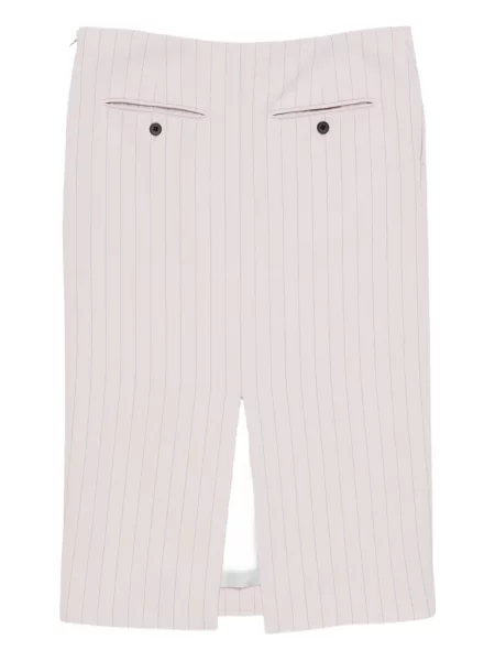 Fustă tip creion Acne Studios cu dungi roz