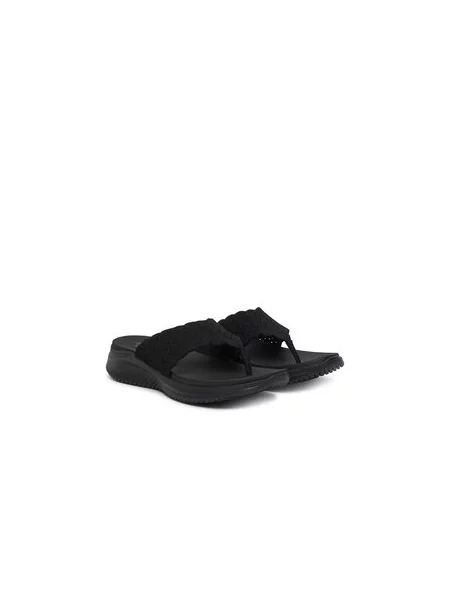 Papucs Skechers fekete
