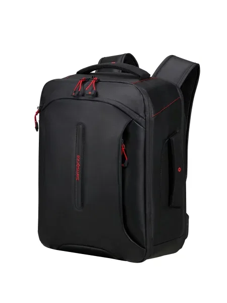 Кожаный повседневный рюкзак Samsonite черный