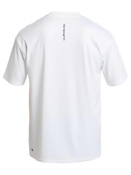 Koszulka surf UPF 50 z krótkim rękawem dla Mężczyzn EVERYDAY SURF biały