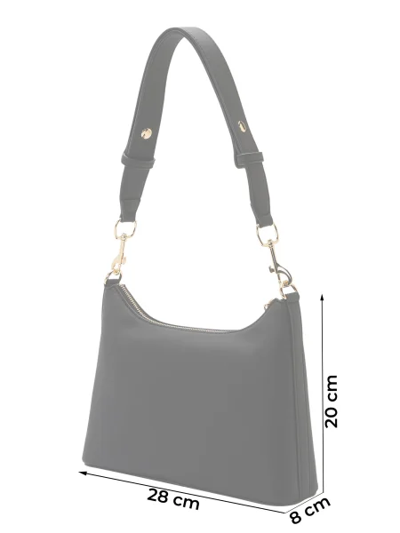 Ročna torba LOVE MOSCHINO črna