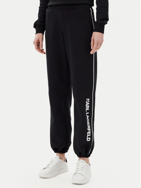 KARL LAGERFELD Долнище анцуг черен