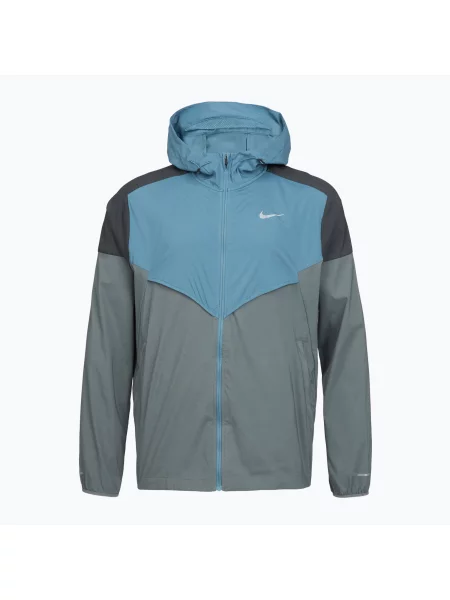 Geacă de alergare pentru bărbați Nike Impossibly Light Windrunner smoke grey/smokey blue/anthracite gri