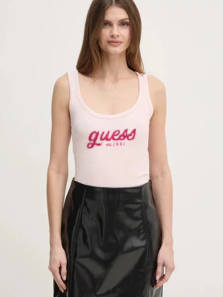 Топ Guess розово
