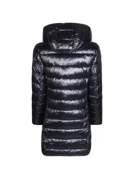 Palton Blauer cu glugă negru