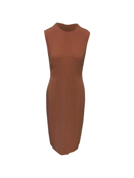 Sukienka bez rękawów Joseph bez rękawów garniturowa brązowa