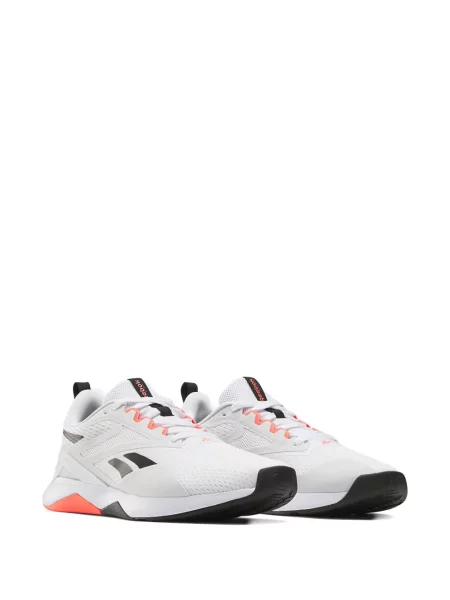 Sneakerși Reebok evazate alb