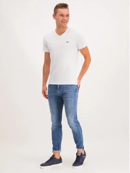 LEVI'S ® Tričko červená bílá