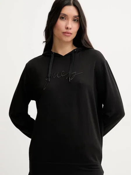 Guess bluză LUCIA negru