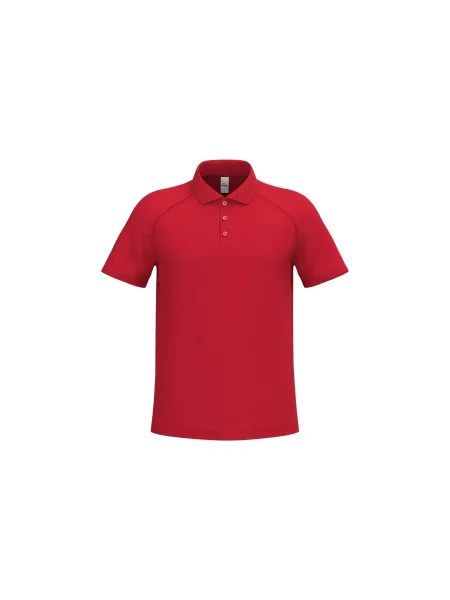 Polo iDeal Basic Brand czerwona