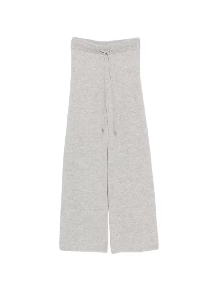 Pantaloni Ermanno Firenze alergare cu cordon gri