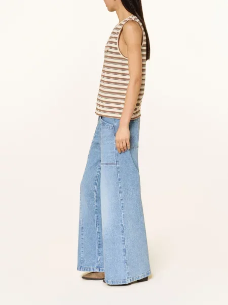 Heyanno Dżinsy Z Szerokimi Nogawkami Mmhfair blau niebieskie
