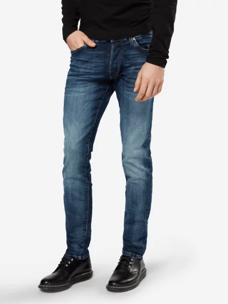 JACK & JONES Jeans Glenn denim albastru