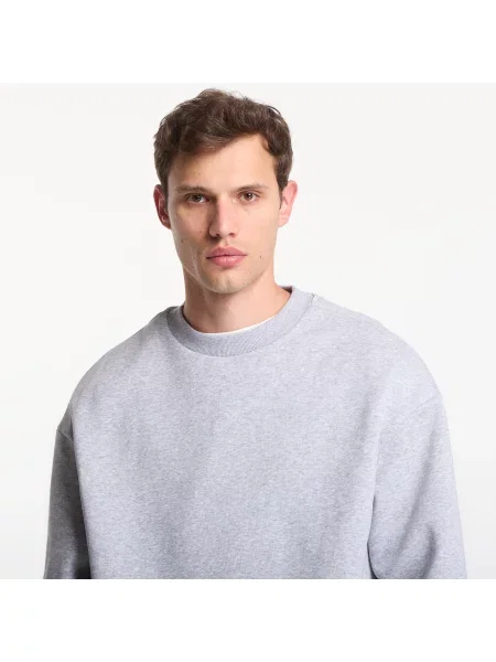 Φούτερ Urban Classics Fluffy Crewneck Heather Grey XL γκρι