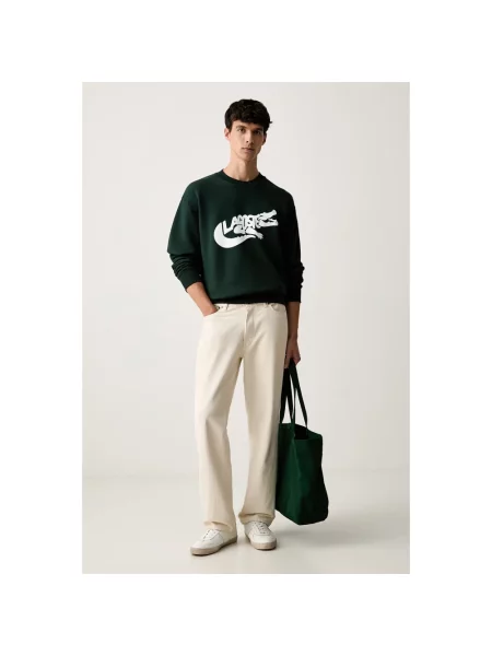 Bluza sportowa Lacoste zielona