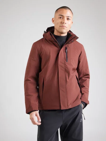 KILLTEC Outdoorová bunda Kow hrdzavohnedá