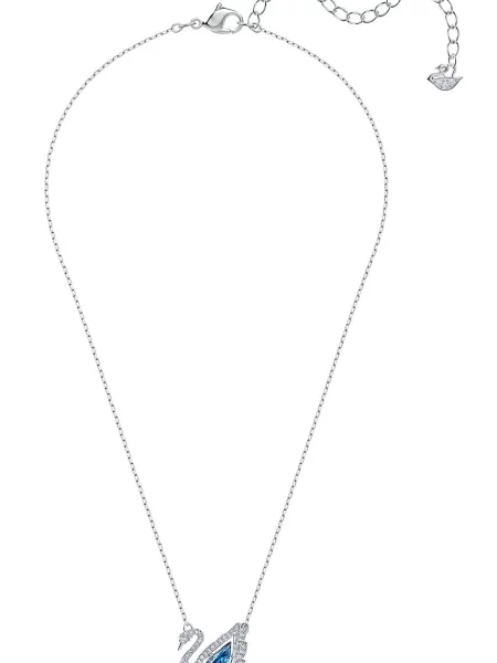 Swarovski Colier DANCING SWAN argintiu