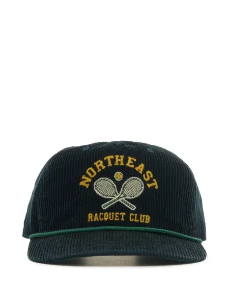 Haftowane сhinosy Polo Ralph Lauren z twillu do biegania niebieskie