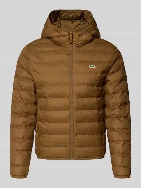 Krój regular fit bomberka z wypełnieniem Ecodown Lacoste
