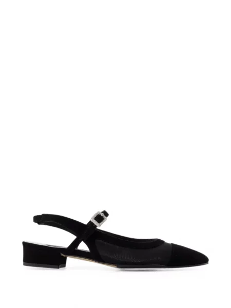 Pantofi cu toc Carel Paris plasă negru