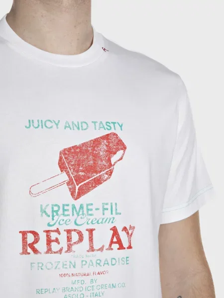 Футболка Replay белая