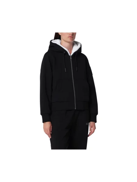 Bluza z kapturem Moose Knuckles klasyczna czarna
