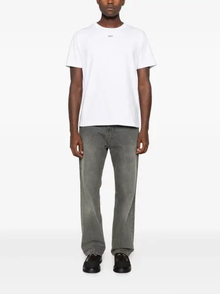 Tricou Off-white scurt alb