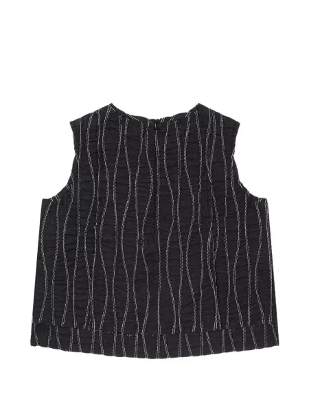 Top Tomboy negru