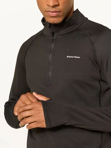 District Vision Běžecké Tričko černá