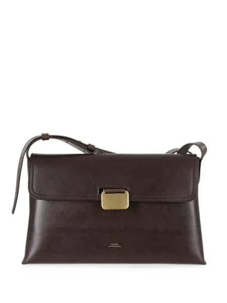 Body A.p.c. din piele maro