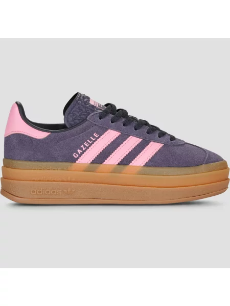 Sneakerși Adidas Gazelle din piele violet