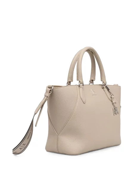 Geantă shopper Armani Exchange cu autograf